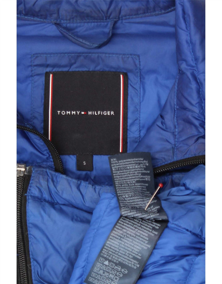Tommy Hilfiger muška podstavljena jakna UK 36 Mala plava poliamidna