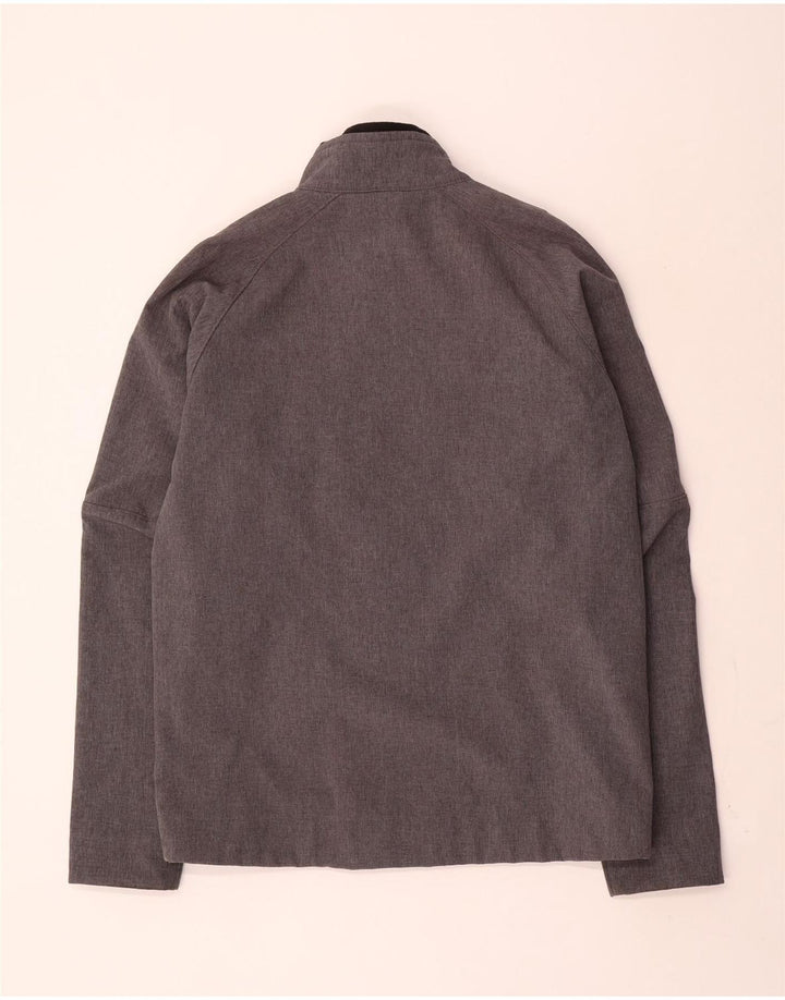 Hummel muška grafička vjetrovka jakna UK 40 veliki sivi poliester