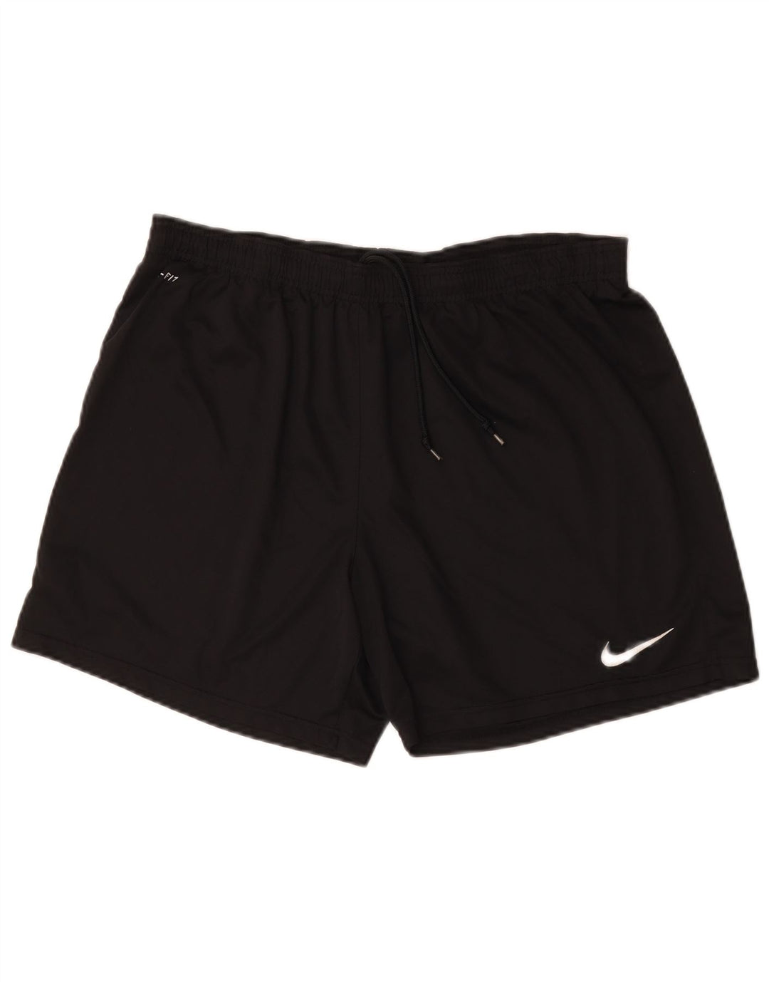 Nike Ženske Dri Fit sportske kratke hlače XL crne poliesterske boje