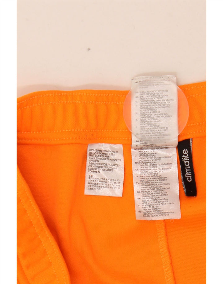 ADIDAS muške hlače za trenirku Climalite XL poliester narančaste boje