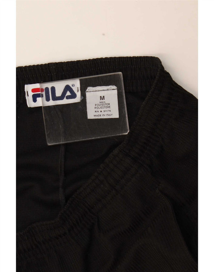 Fila muške sportske kratke hlače srednje crne boje od poliestera