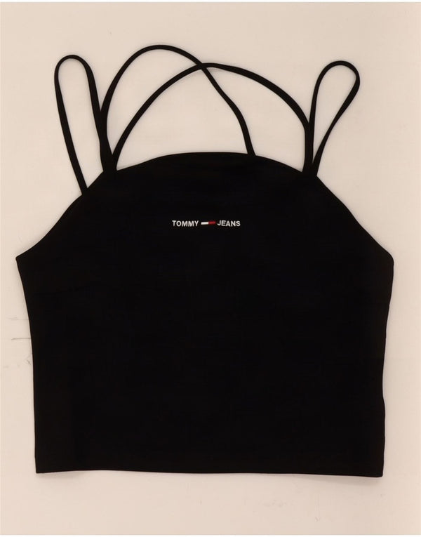 Tommy Hilfiger ženska majica s halterima UK 12 srednje crna