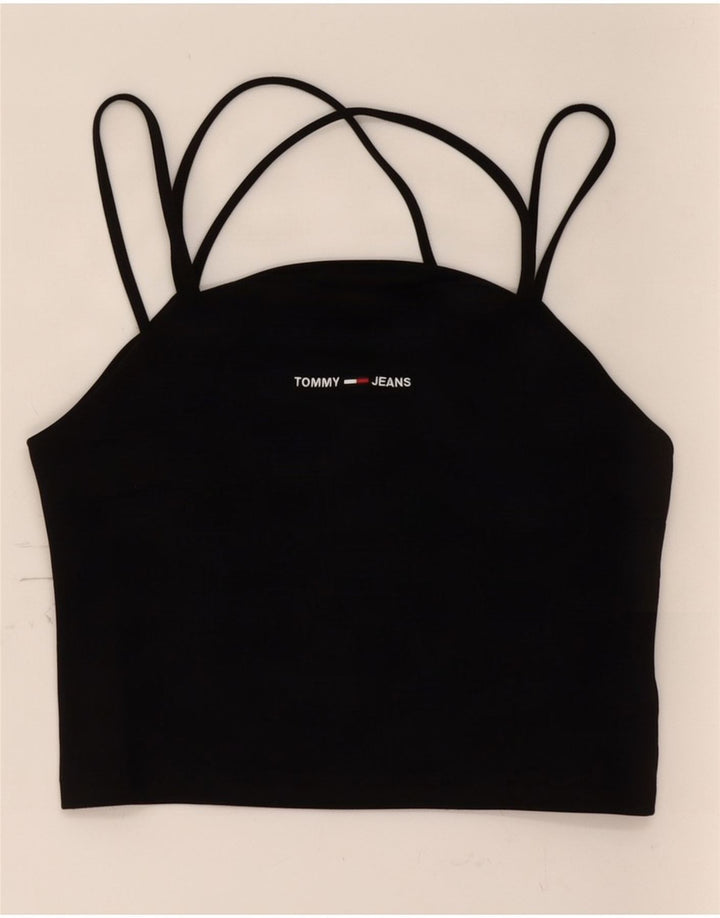 Tommy Hilfiger ženska majica s halterima UK 12 srednje crna