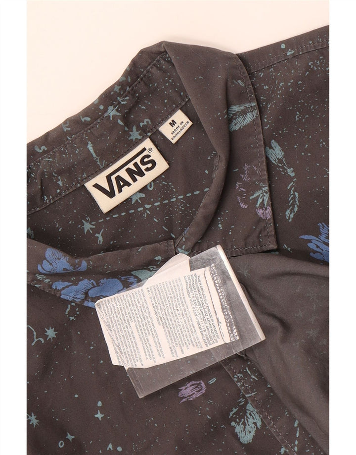 VANS muška košulja kratkih rukava Srednje siva cvjetna pamuk