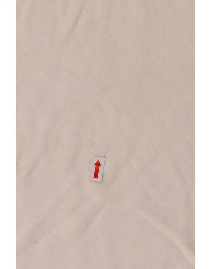 ARMATA DI MARE Mens Polo Shirt IT 50 Medium White Cotton Vintage Armata Di Mare and Second-Hand Armata Di Mare from Messina Hembry 