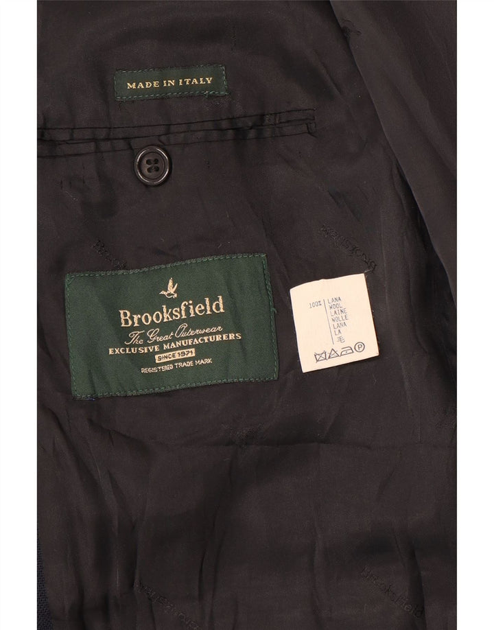 Brooksfield muška jakna s 3 gumba UK 40 velika tamnoplava vuna