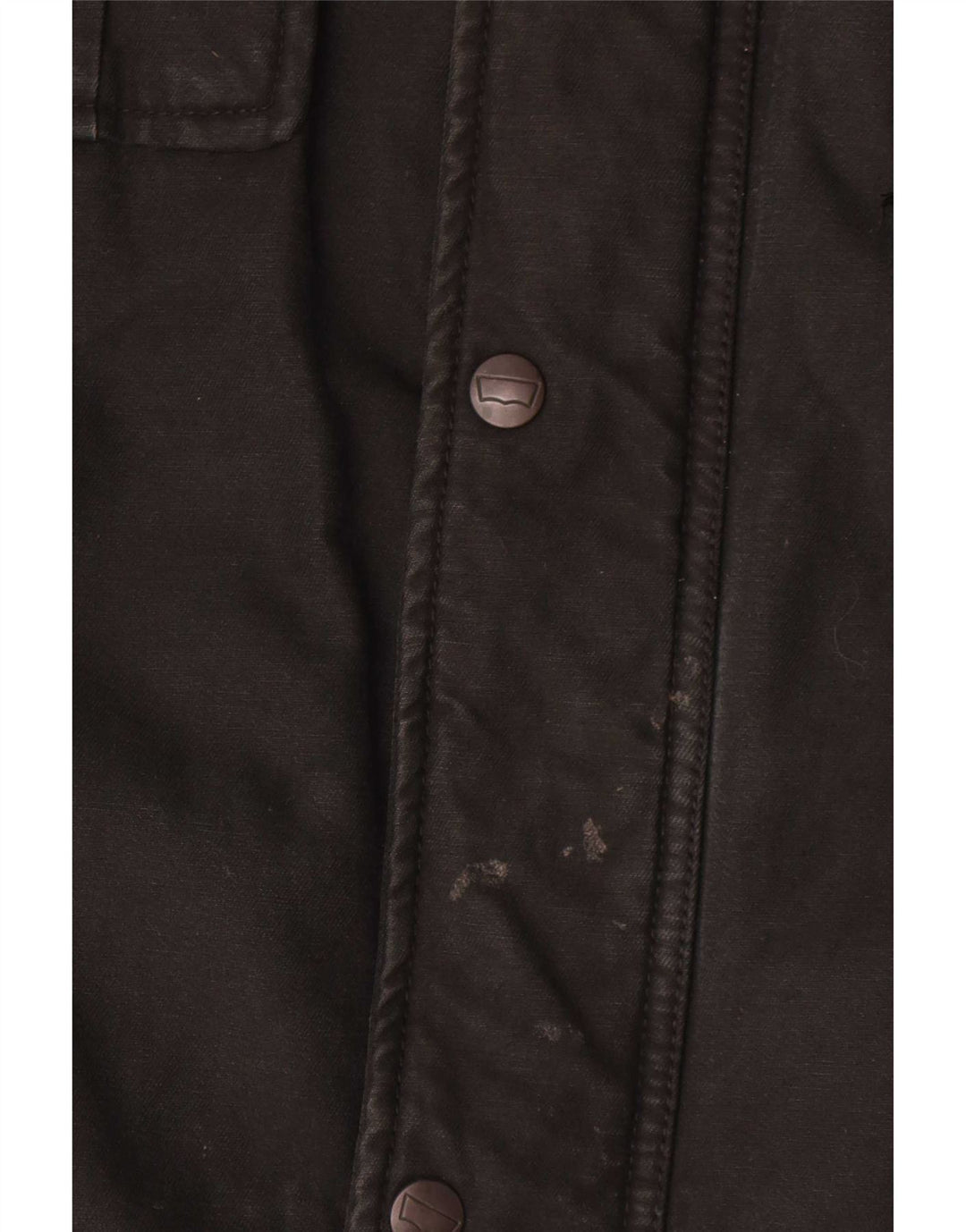 Levi's muška pomoćna jakna UK 42 XL crni pamuk