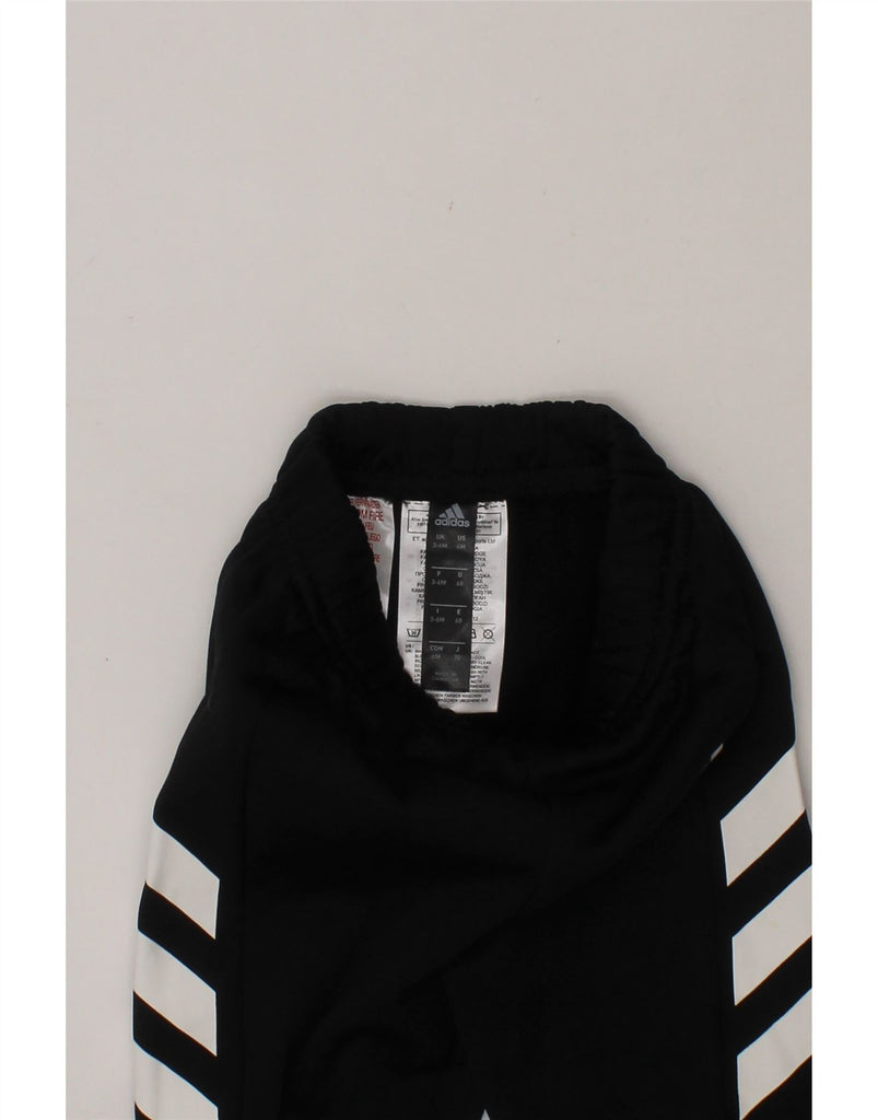 ADIDAS Baby Boys Tracksuit Trousers 3-6 Months W16 L7 Black Sports Vintage Adidas and Second-Hand Adidas from Messina Hembry 