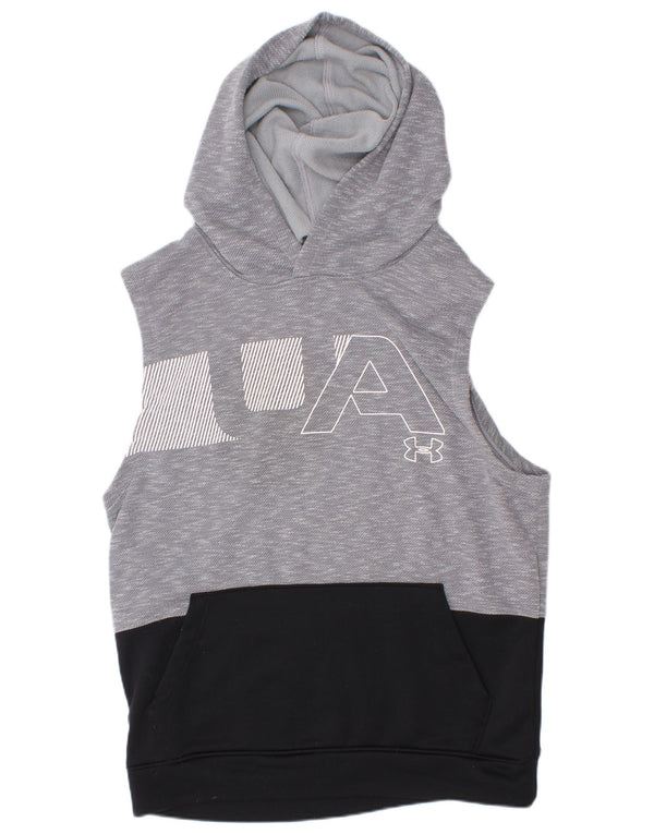 Under Armour Boys Graphic majica s kapuljačom 11-12 godina velika siva boja