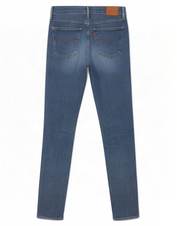 Levi's ženske uske traperice visokog struka 721 W28 L28 plavi pamuk