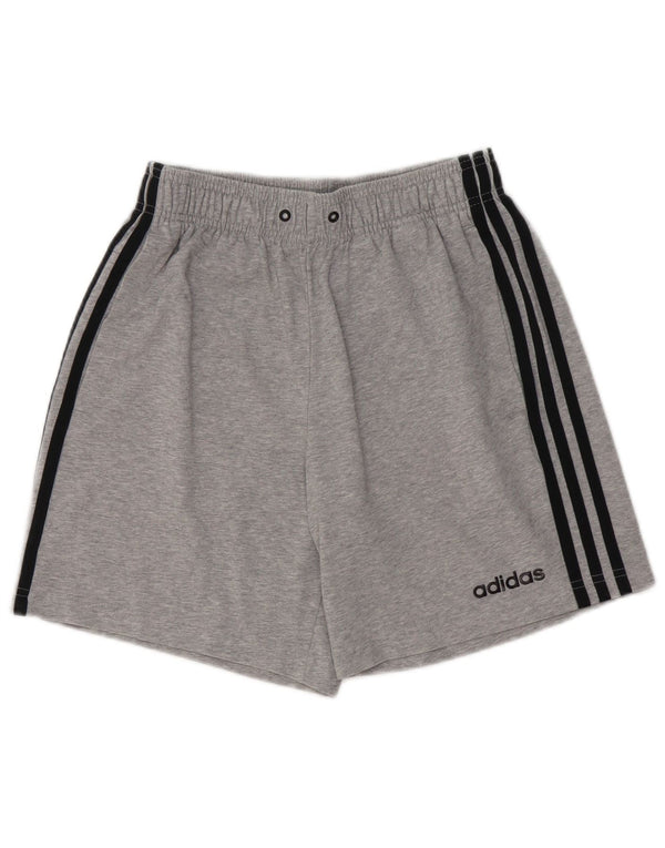 Adidas muške sportske kratke hlače male sive pamučne boje
