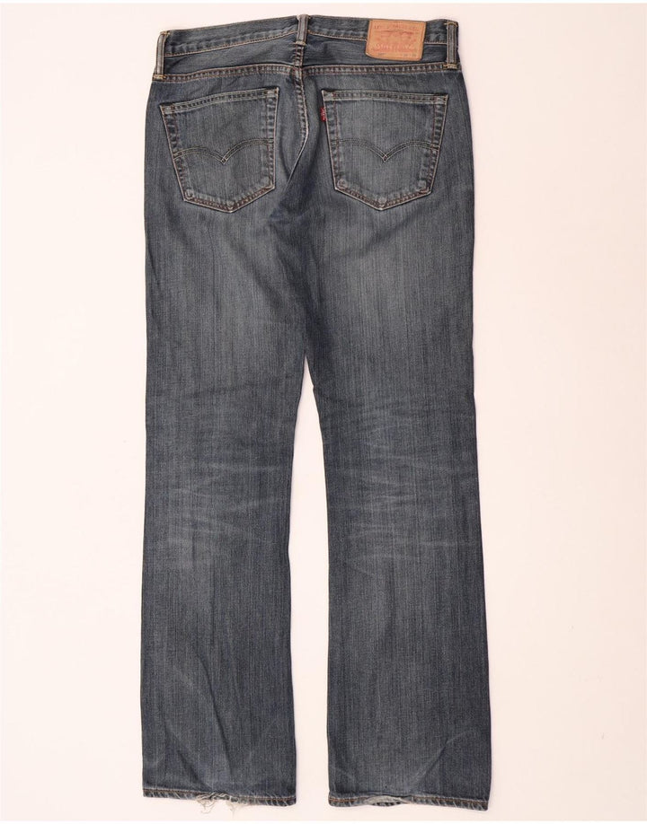 Levi's muške 527 Bootcut traperice W33 L34 plavi pamuk