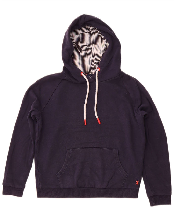 JOULES Ženska prevelika majica s kapuljačom UK 8 Mali tamnoplavi pamuk