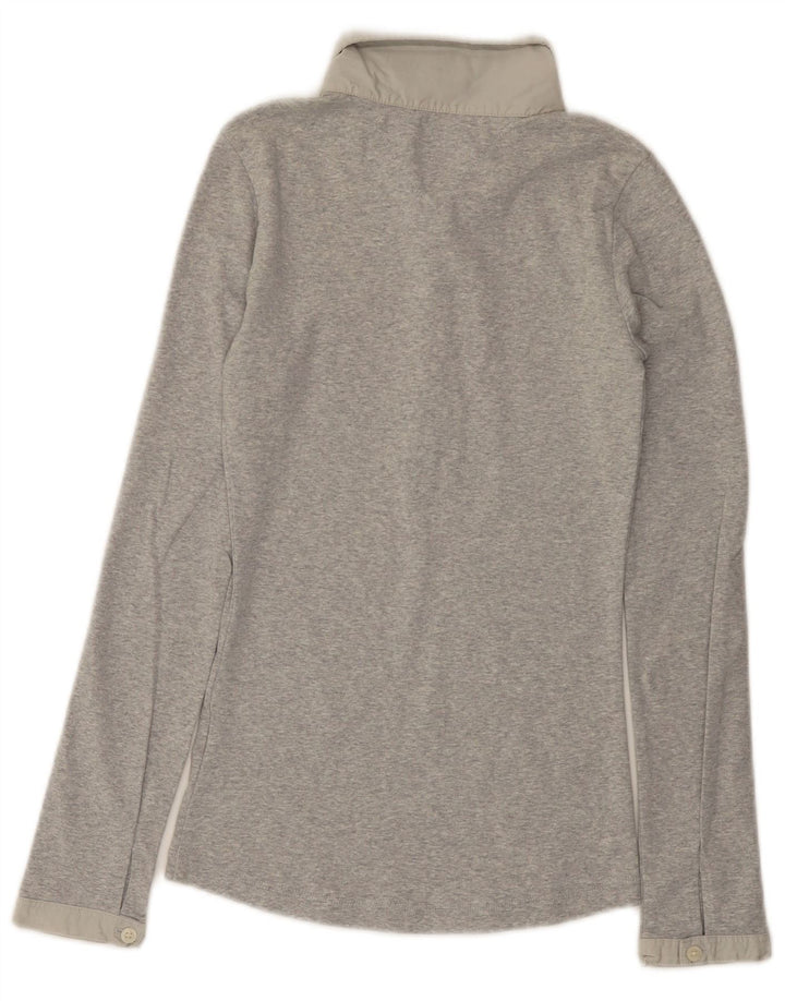 TOMMY HILFIGER Ženska polo majica dugih rukava UK 8 Mala siva