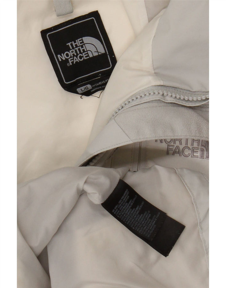 The North Face ženska kišna jakna UK 16 veliki bijeli poliester u boji