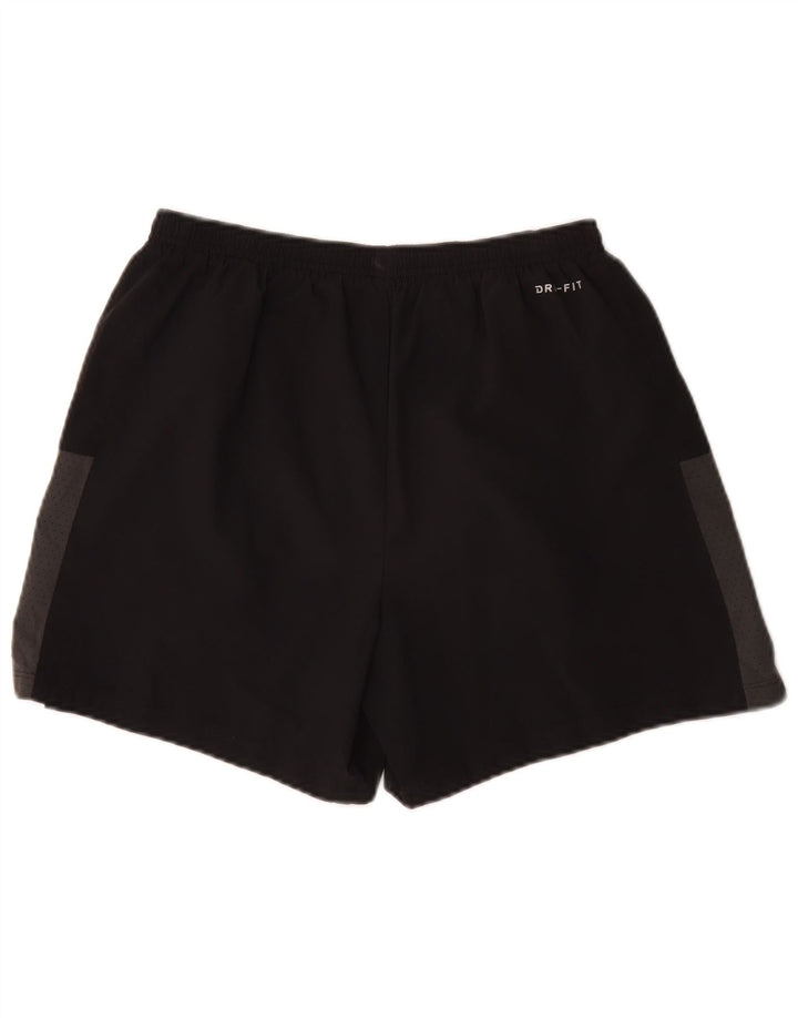 Nike Dri Fit sportske kratke hlače srednje crne boje od poliestera