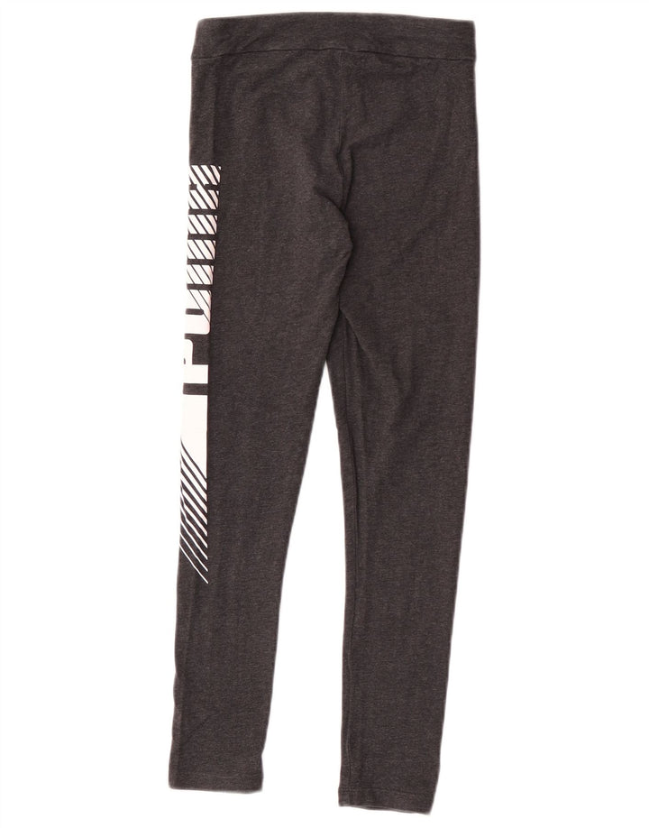 Puma tajice za djevojčice Graphic 11-12 Years Gray