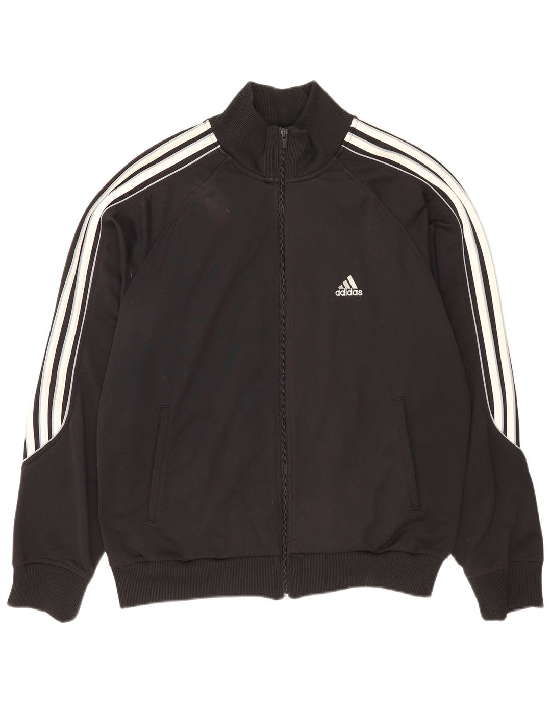 Adidas muška gornja jakna trenirke UK 44/46 veliki crni poliester
