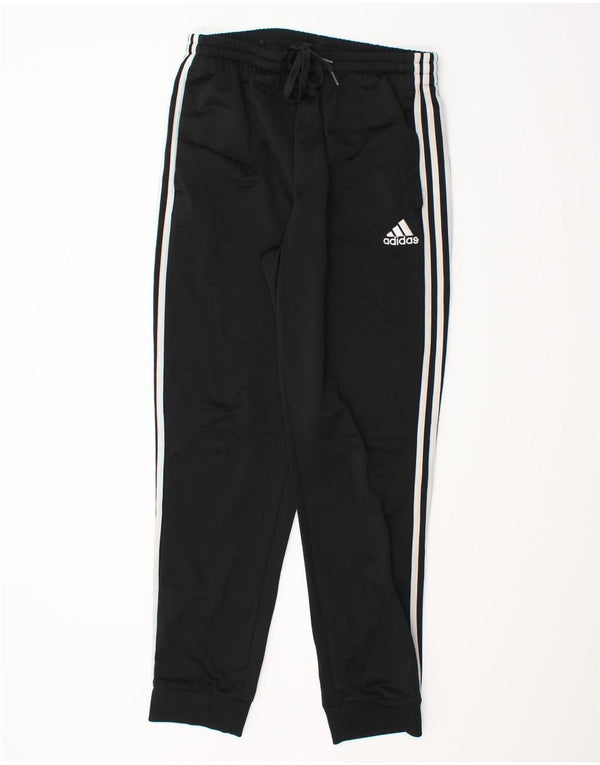 Adidas muške trenirke hlače Joggers UK 42/44 veliki crni poliester
