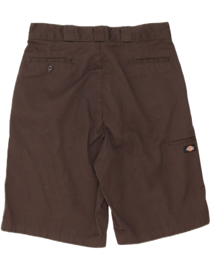 DICKIES Muške široke chino kratke hlače W36 veliki smeđi poliester