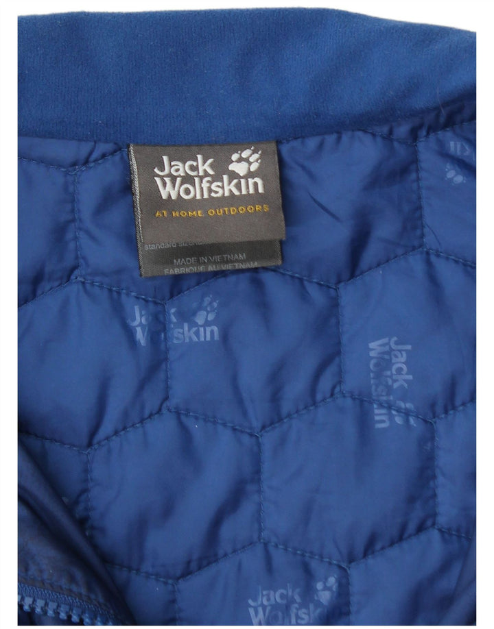 JACK WOLFSKIN muška prošivena jakna UK 40/42 veliki plavi poliester
