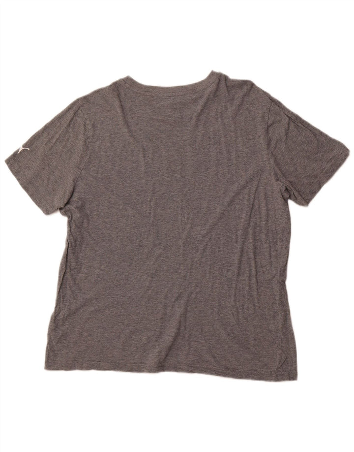 PUMA Ženska majica kratkih rukava s grafičkim motivima UK 16 Large Grey Cotton