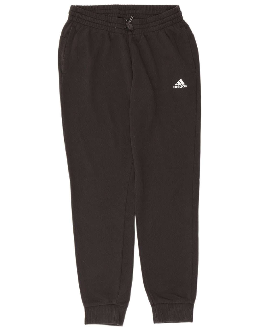 ADIDAS Ženske grafičke trenirke Hlače Joggers UK 12/14 srednje crne