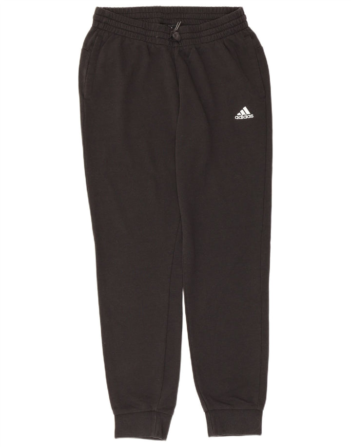 ADIDAS Ženske grafičke trenirke Hlače Joggers UK 12/14 srednje crne