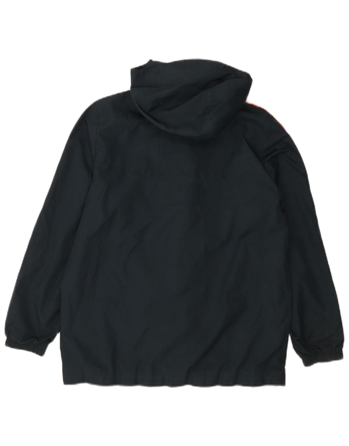 Gornja jakna od trenirke ADIDAS Munster Rugby s kapuljačom 11-12 godina crna