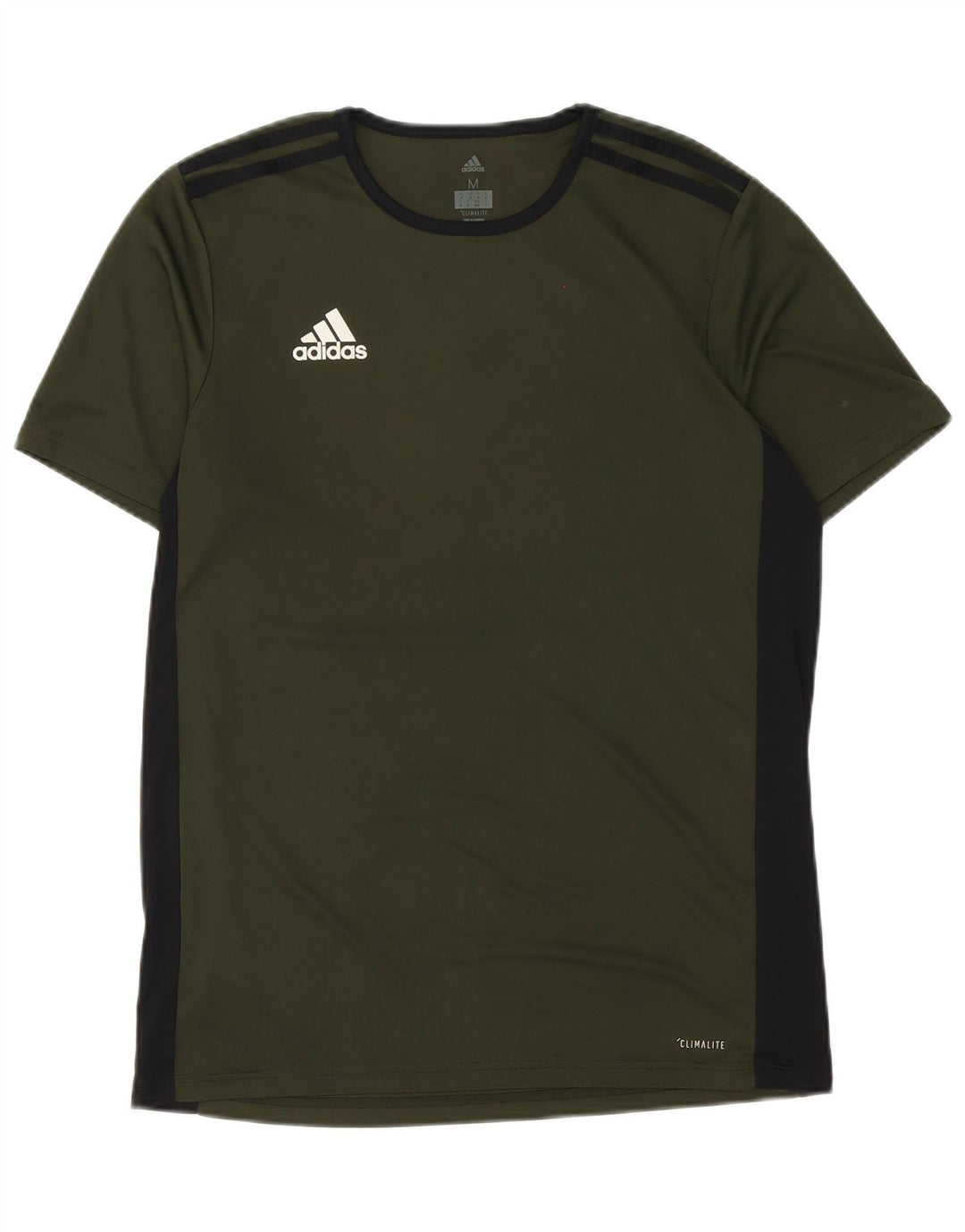 Adidas muška Climalite majica kratkih rukava Medium Green Colourblock Poliester