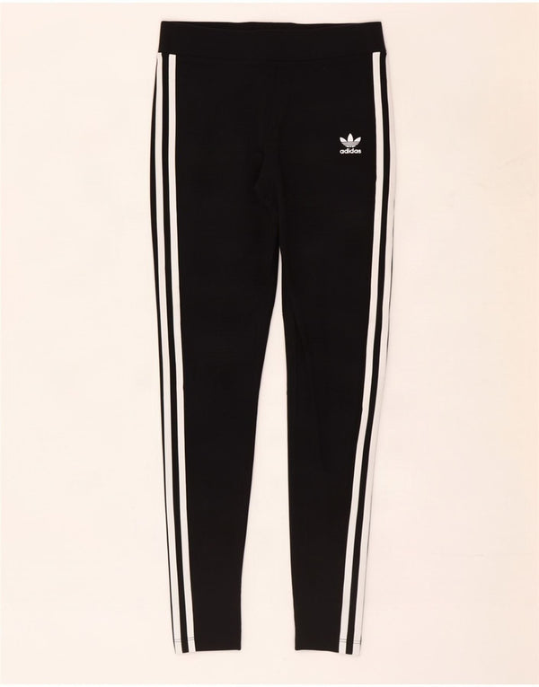 Adidas ženske tajice UK 8 male crne pamučne