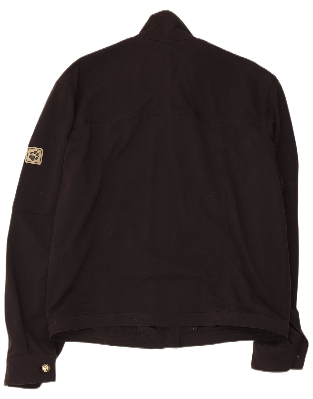 JACK WOLFSKIN Muška kišna jakna UK 36/38 Srednje crni poliamid