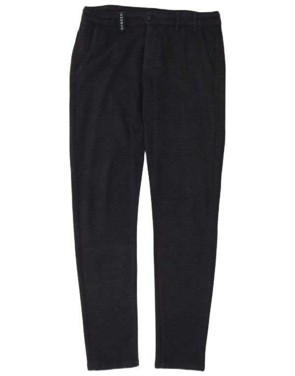 Chervo muške uske chino hlače IT 50 Large W32 L34 tamnoplavi pamuk