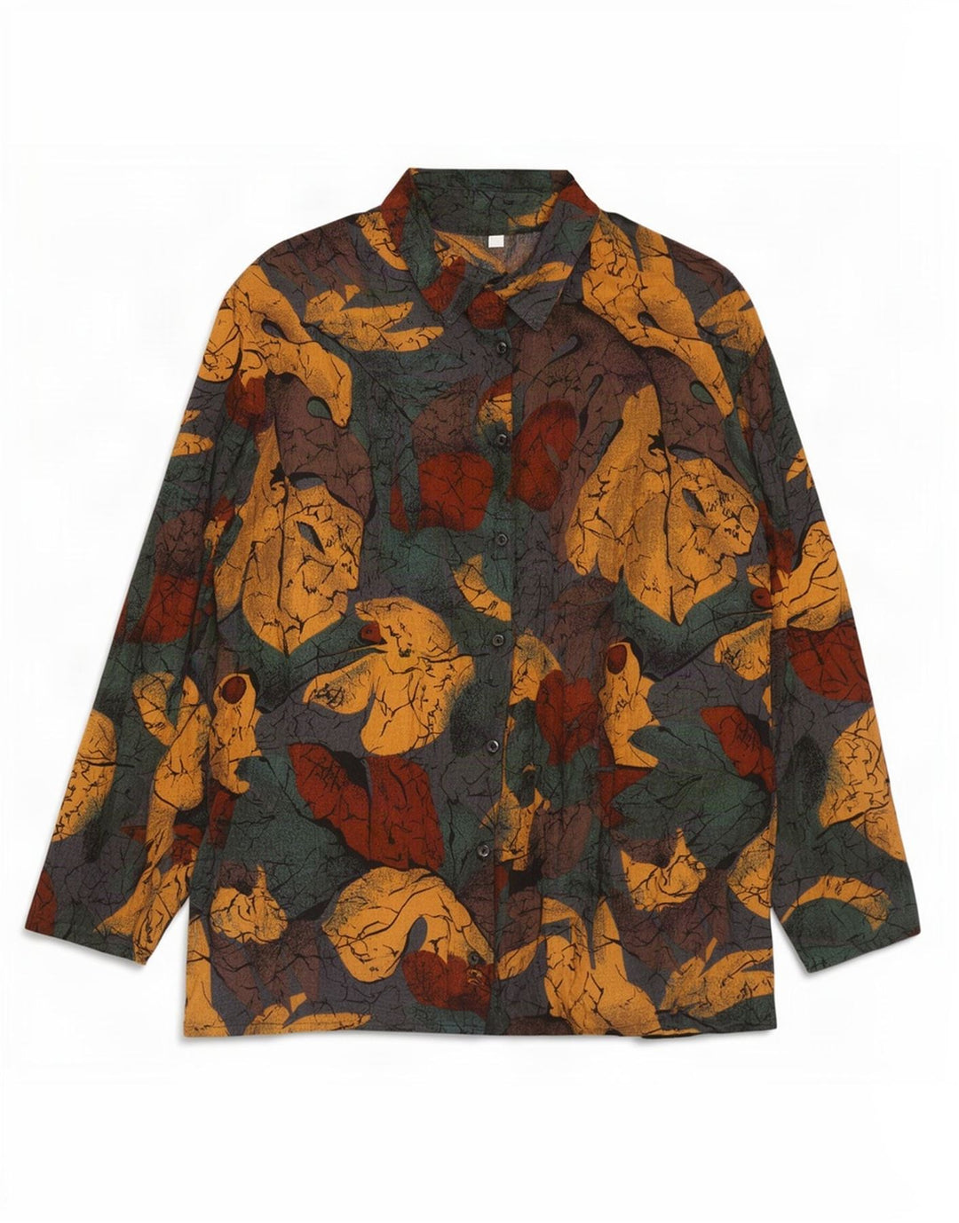 Vintage ženska košulja bluza UK 14 srednje raznobojna cvjetna