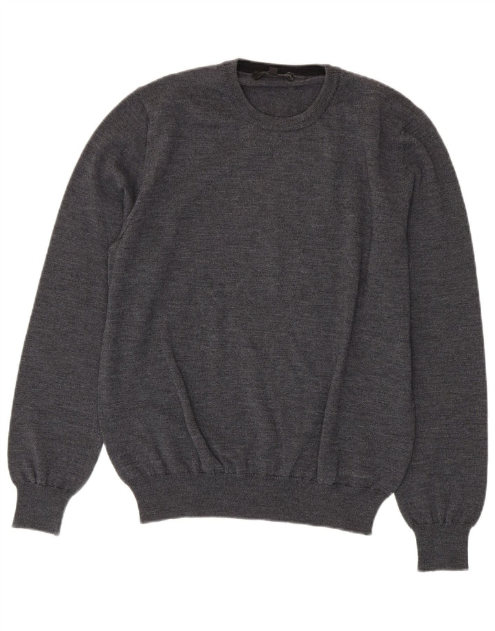 Calvin Klein Jeans ženski džemper s okruglim izrezom UK 16 veliki sivi