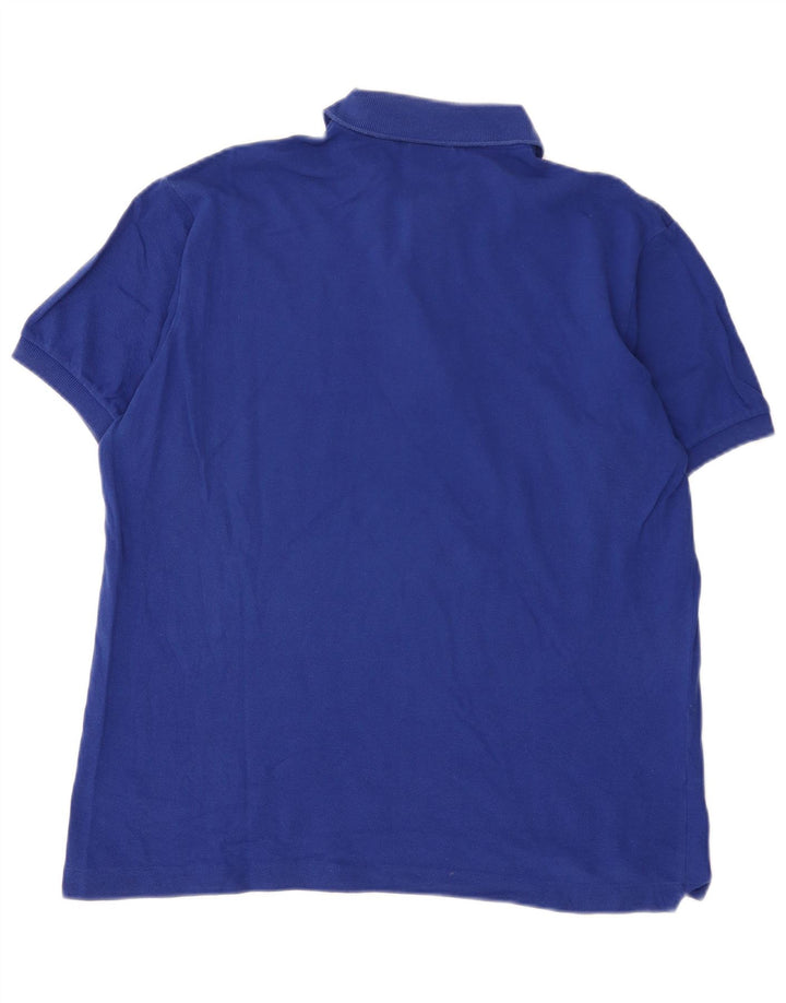 Lacoste muška polo majica veličine 5 velika plava pamuk