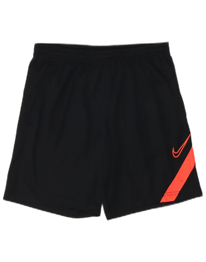 Nike muške Dri Fit sportske kratke hlače male crne boje od poliestera