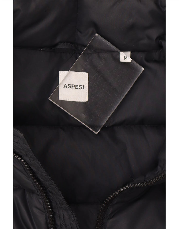 ASPESI Womens Padded Gilet UK 14 Medium Black Polyamide Vintage Aspesi and Second-Hand Aspesi from Messina Hembry 