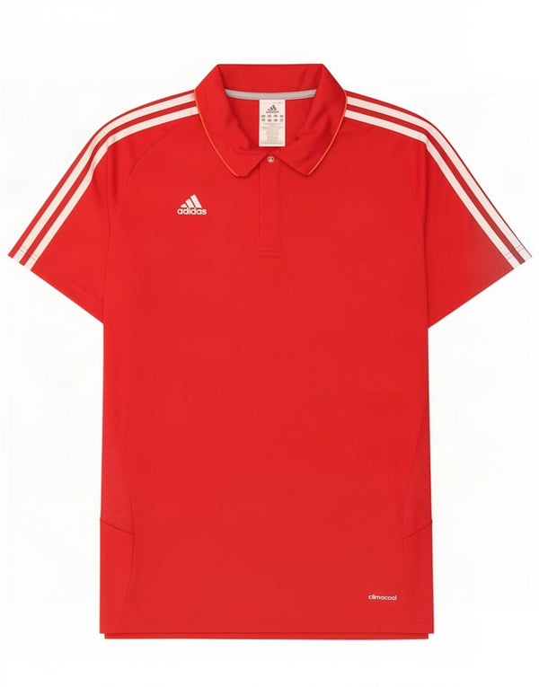Adidas muška polo majica Climacool UK 48/50 XL crveni poliester
