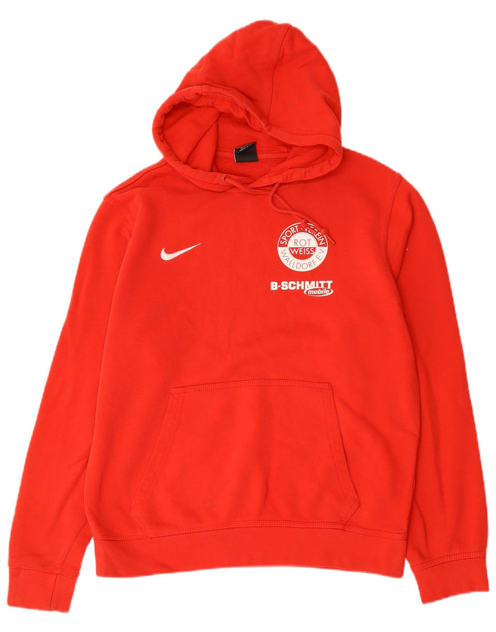 Nike muška majica s kapuljačom srednje veličine, crveni pamuk