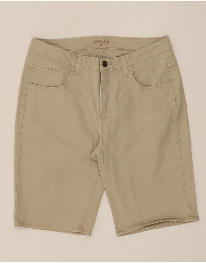 LEE Womens Casual Shorts W32 Large  Beige Vintage Lee and Second-Hand Lee from Messina Hembry 