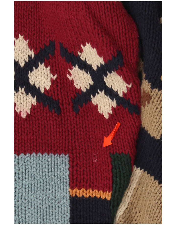 Elegantni muški džemper s okruglim izrezom, srednje raznobojna novost