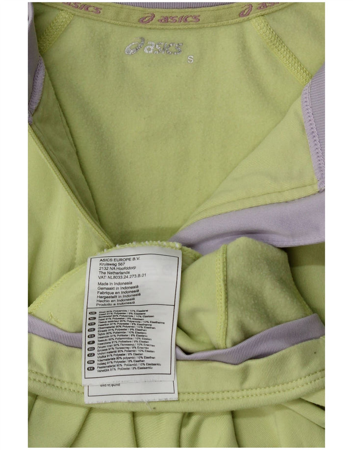 ASICS Ženska trenirka s grafičkim motivima UK 10 Small Green Colourblock
