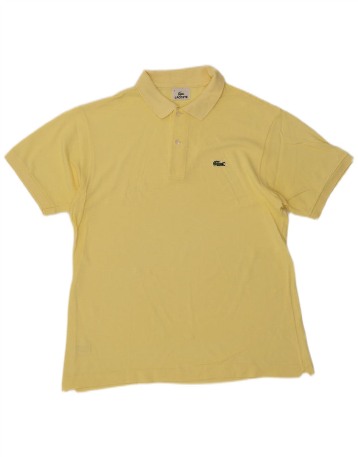 Lacoste muška polo majica veličine 4 srednje žuti pamuk