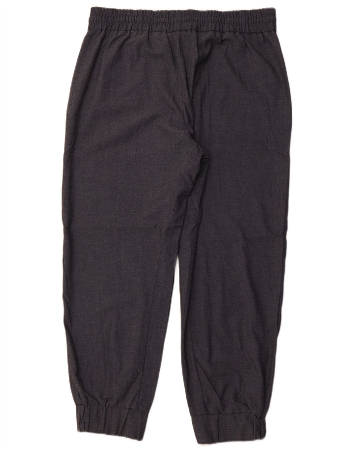 ZARA ženske džogere chino hlače XL W32 L27 sivi poliester