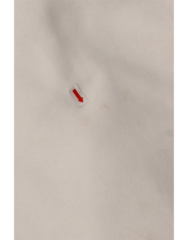 HOLLISTER Muška majica s kapuljačom Veliki bijeli pamuk