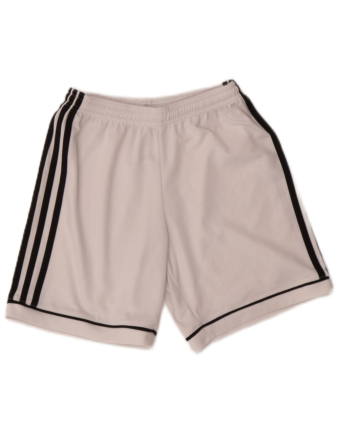 ADIDAS Boys Climalite Sport Shorts 11-12 Years  White Polyester