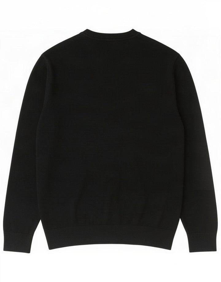 Gap Muški džemper s V-izrezom Srednji crni pamuk