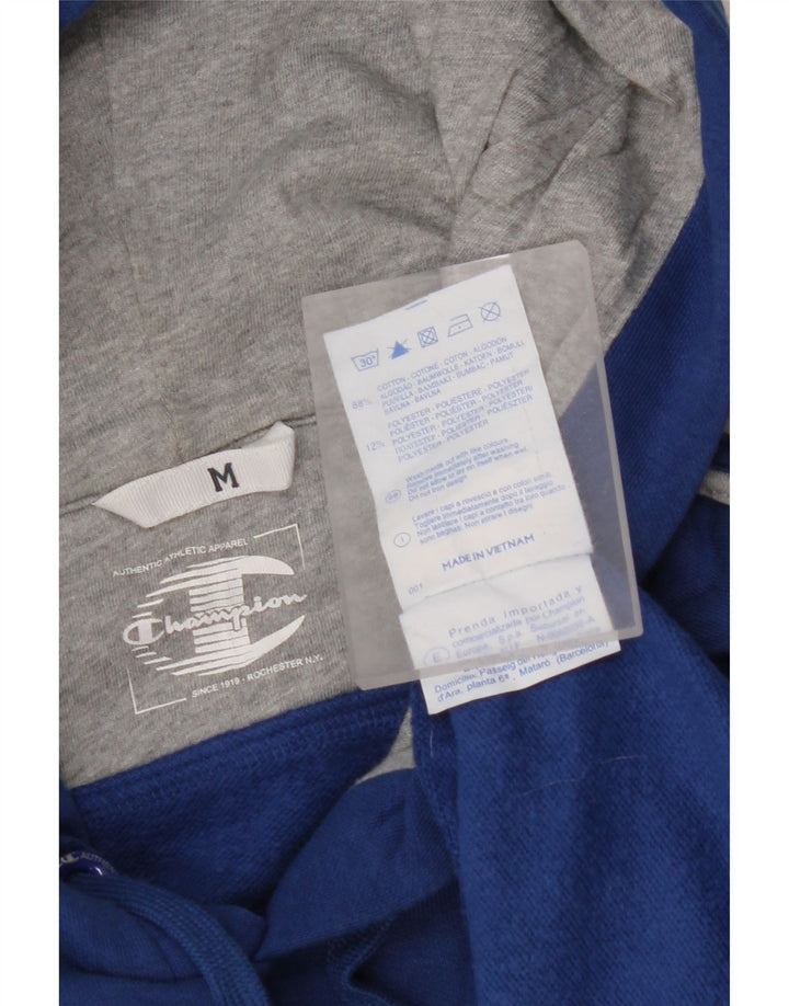 CHAMPION Muška majica s kapuljačom s kapuljačom srednje plavi pamuk