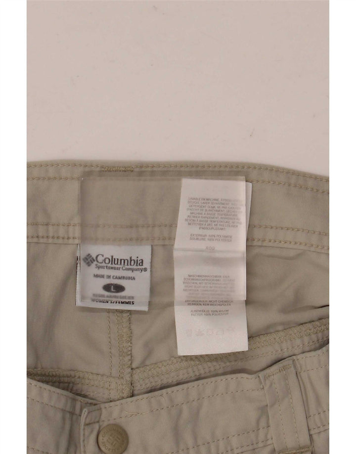 Columbia muške kargo kratke hlače Large W36 sivi poliamid